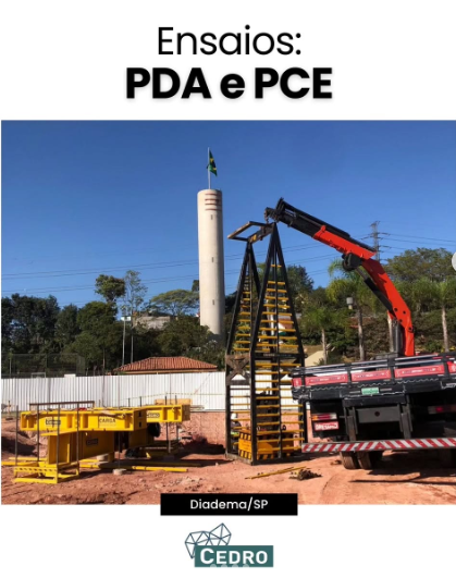 Ensaios: PDA e PCE